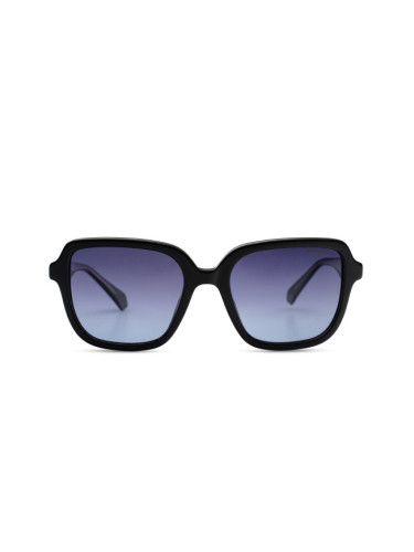 Polaroid PLD 4095/S/X 807 WJ 53 - квадратна слънчеви очила, дамски, черни, поляризирани