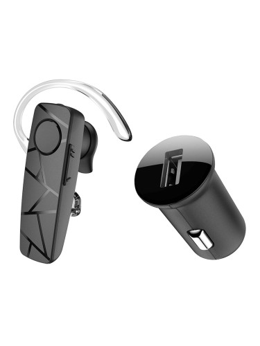 Слушалка Tellur Vox 60, безжична, Bluetooth, микрофон, черна