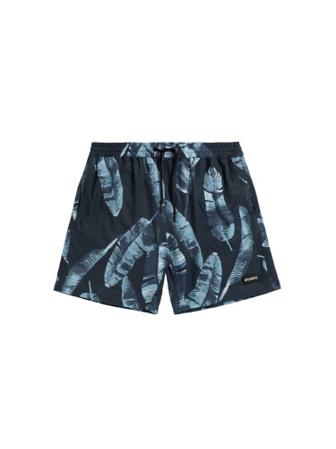 Men's Atlantic Beach Shorts - Graphite with Pattern