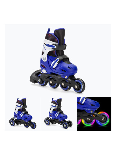 Детски ролери HUMBAKA Starjet LED 3в1 blue