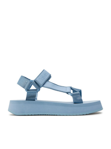 Calvin Klein Jeans Сандали Sandal Velcro Webbing Dc YW0YW01353 Син