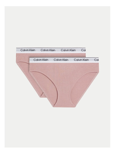 Calvin Klein Underwear Комплект 2 чифта бикини G80G800678 Розов