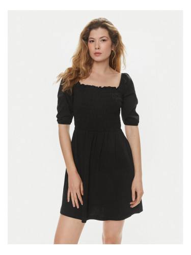 Brave Soul Лятна рокля LDRJ-624FOLLEN Черен Straight Fit
