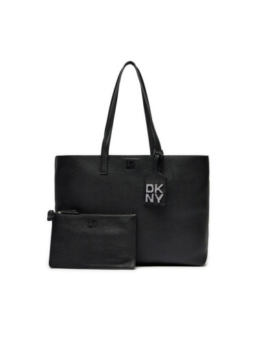 DKNY Дамска чанта Park Slope Shopping R41BAB88 Черен