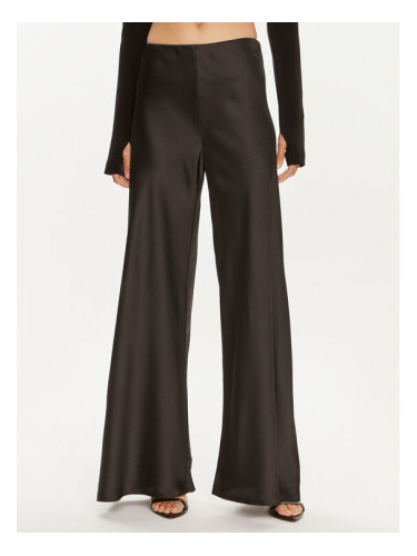 NORMA KAMALI Текстилни панталони ST1247CBA87001 Черен Regular Fit