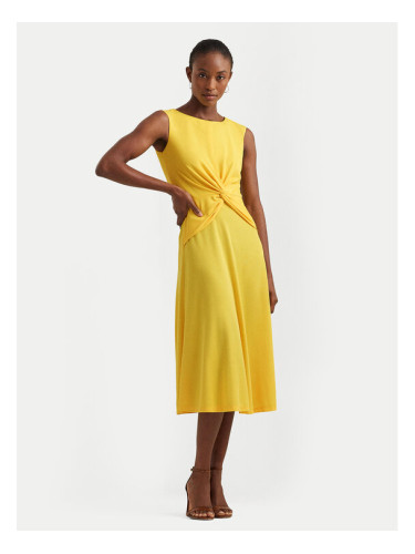 Lauren Ralph Lauren Ежедневна рокля 250872090008 Жълт Regular Fit