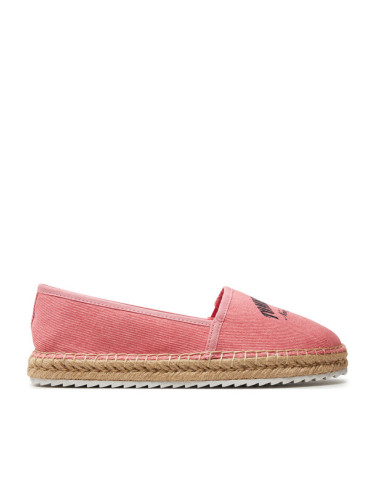 Tommy Jeans Еспадрили Tjw Varsity Espadrille EN0EN02470 Розов