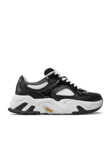 Calvin Klein Сникърси Chunky Runner Vibram YW0YW01427 Черен