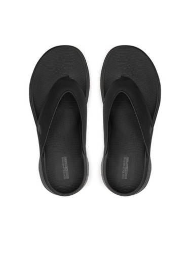 Skechers Джапанки Go Walk Flex Sandal-Vallejo 229202/BBK Черен