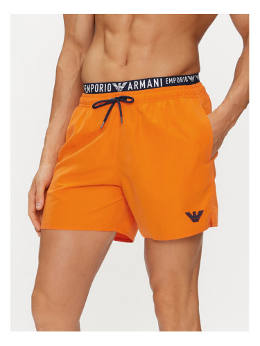 Emporio Armani Underwear Плувни шорти 211740 4R432 00262 Оранжев Regular Fit