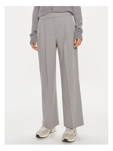 2NDDAY Текстилни панталони Miles 2000160151 Сив Regular Fit