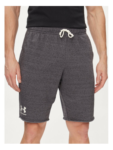 Under Armour Спортни шорти Ua Rival Terry Short 1361631-025 Сив Fitted Fit