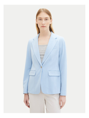 Tom Tailor Сако 1040327 Светлосиньо Regular Fit