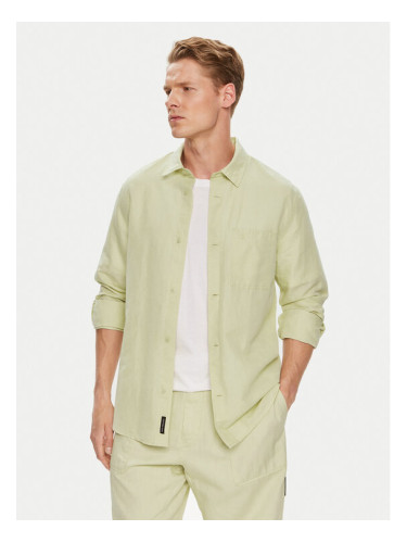 Calvin Klein Jeans Риза J30J325172 Зелен Regular Fit