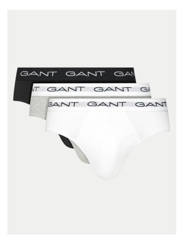Gant Комплект 3 чифта слипове 900013001 Сив