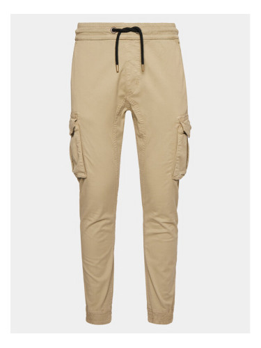 Alpha Industries Джогъри Twill 116202 Бежов Slim Taper Fit