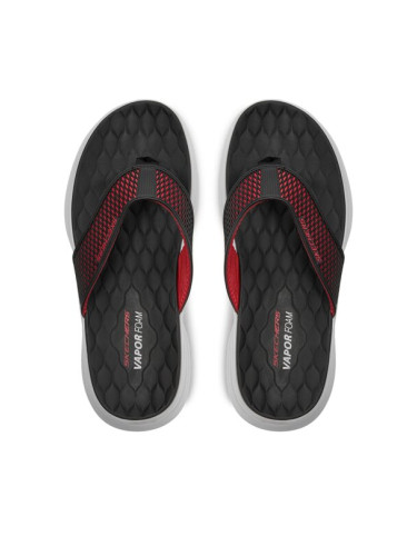 Skechers Джапанки Vapor Foam Sandal 232894/BKRD Черен