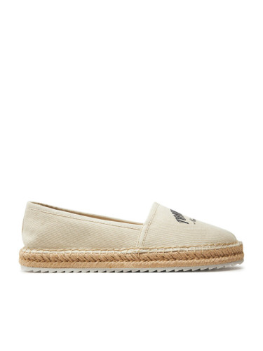 Tommy Jeans Еспадрили Tjw Varsity Espadrille EN0EN02470 Бежов