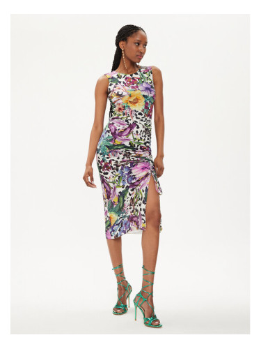 Just Cavalli Ежедневна рокля 76PAO939 Цветен Slim Fit