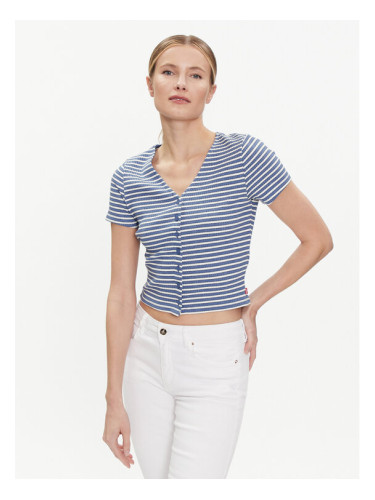 Levi's® Блуза Monica A7182-0005 Син Slim Fit