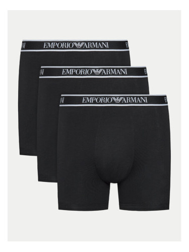 Emporio Armani Underwear Комплект 3 чифта боксерки 111473 4R717 21320 Черен