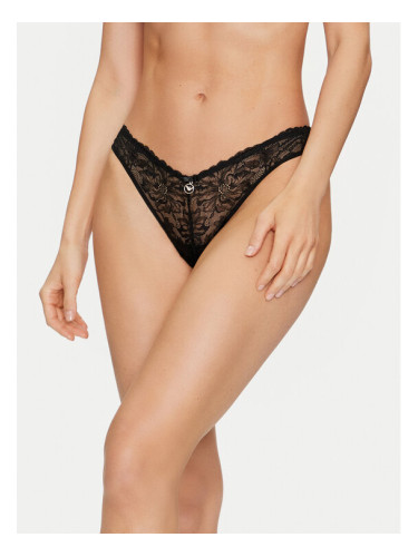 Emporio Armani Underwear Дамски бикини тип бразилиана 164589 4R206 00020 Черен