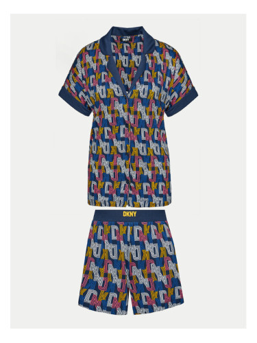 DKNY Пижама YI80014 Цветен Regular Fit