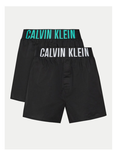 Calvin Klein Underwear Комплект 2 чифта боксерки 000NB3833A Черен