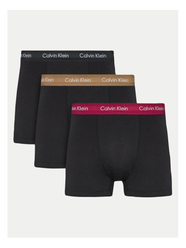 Calvin Klein Underwear Комплект 3 чифта боксерки 0000U2662G Черен