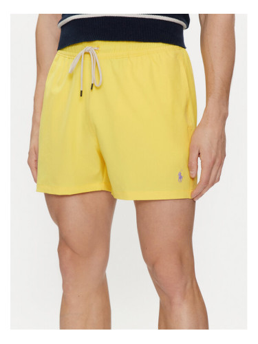 Polo Ralph Lauren Плувни шорти 710910260010 Жълт Slim Fit