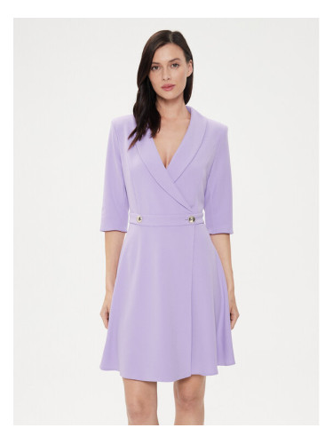 Rinascimento Коктейлна рокля CFC0118280003 Виолетов Regular Fit