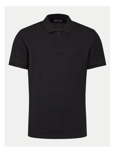 Pierre Cardin Тениска с яка и копчета C5 20904.2060 Черен Regular Fit