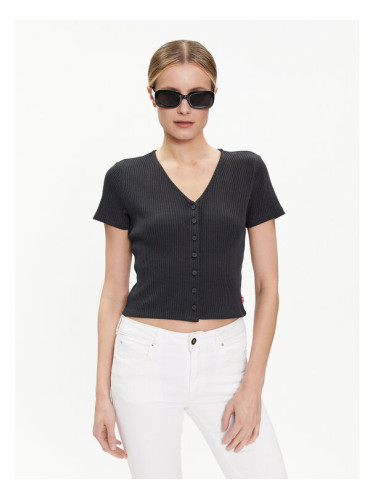 Levi's® Блуза Monica A7182-0001 Черен Slim Fit