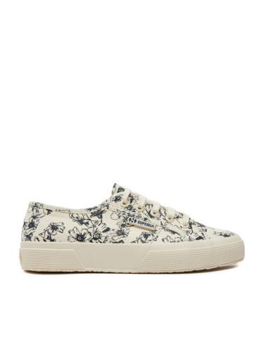 Superga Гуменки Sketched Flowers 2750 S6122NW Бежов