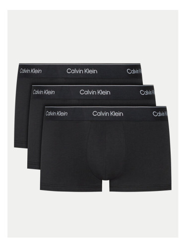 Calvin Klein Underwear Комплект 3 чифта боксерки 000NB3877A Черен