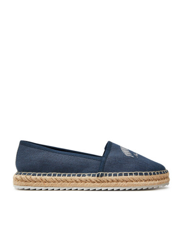 Tommy Jeans Еспадрили Tjw Varsity Espadrille EN0EN02470 Тъмносин