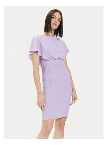 Rinascimento Коктейлна рокля CFC0118271003 Виолетов Regular Fit