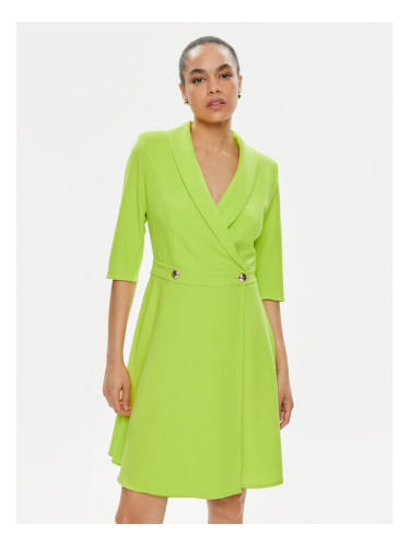 Rinascimento Коктейлна рокля CFC0118280003 Зелен Regular Fit