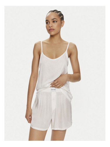 Calvin Klein Underwear Пижама 000QS7153E Бял Regular Fit