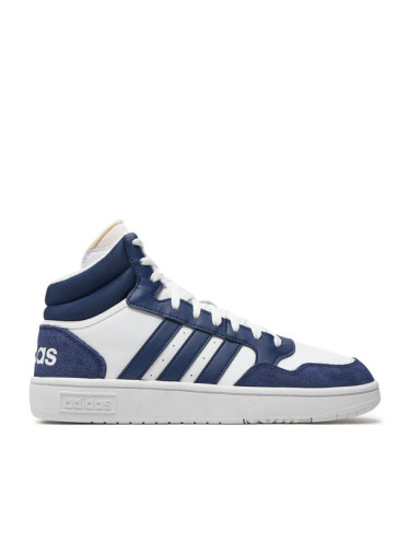 adidas Обувки Hoops 3 Mid Lifestyle Basketball Classic Vintage IG1432 Бял