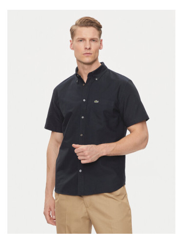Lacoste Риза CH1917 Тъмносин Regular Fit