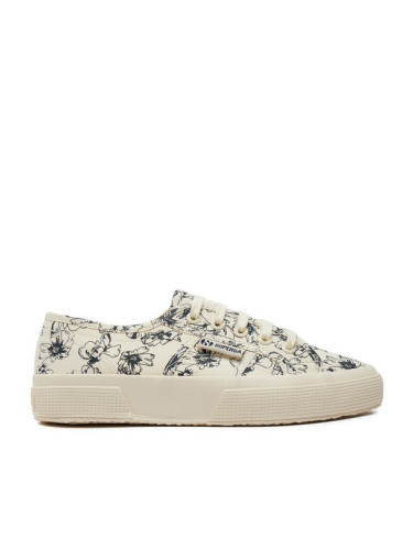 Superga Гуменки Sketched Flowers 2750 S6122NW Бежов