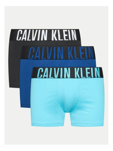 Calvin Klein Underwear Комплект 3 чифта боксерки 000NB3608A Син