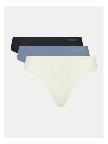 Calvin Klein Underwear Комплект 3 чифта прашки 000QD3558E Цветен