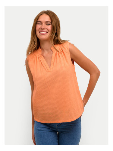 Kaffe Блуза Alice 10508545 Оранжев Regular Fit