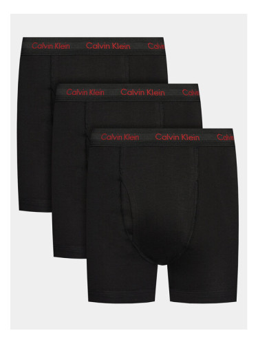 Calvin Klein Underwear Комплект 3 чифта боксерки 000NB2616A Черен