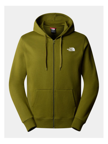 The North Face Суитшърт Open Gate NF00CEP7 Зелен Regular Fit
