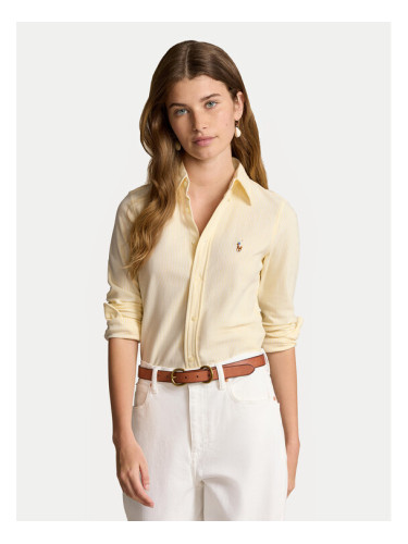 Polo Ralph Lauren Риза 211910131004 Жълт Regular Fit