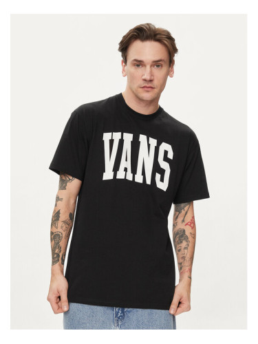 Vans Тишърт Vans Arched Ss Tee VN000G47 Черен Regular Fit