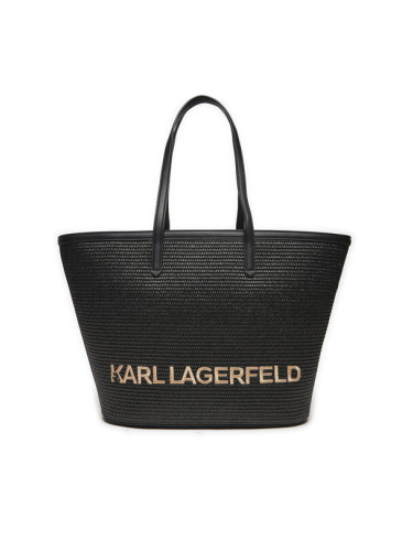 KARL LAGERFELD Дамска чанта 241W3027 Черен